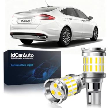 Imagem de idCarAuto 912 921 T15 Luzes LED de Ré (Pacote com 2) – 6000K Xenon Branco Super Brilhante, Compatível com 904/906/W16W (Para Ford Fusion (2005-2019))