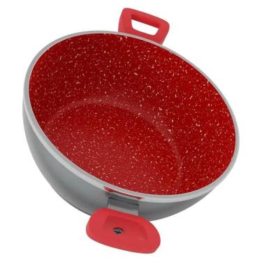 Imagem de Panela Philco Ppn24a Redstone 4,6l - 52805001 Cinza-vermelho