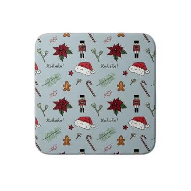 Imagem de Ladrilho Decorativo de Cerâmica com Estampa Mágico do Natal