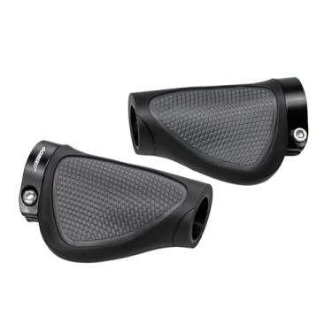 Imagem de GORIX Bicicleta Ergo Grips (Long133mm/Short92mm) TPE Lock On Fatigue-Reducing Handlebar Mountain Bicycle (GQZ-COMF) (Curto: 92 mm)