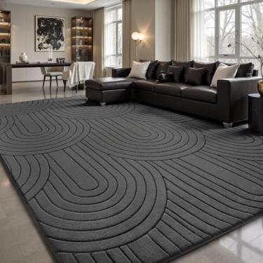 Imagem de Sour Lemon Tapetes de área de 25 x 35 cm para sala de estar, tapete macio e moderno para quarto, lavável à máquina, tapete antiderrapante para crianças, casa, dormitório, embaixo da mesa de jantar