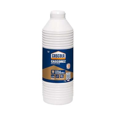 Imagem de Cascola Cascorez Cola Madeira,Alta Resistência, PVA Excelente Flexibilidade, Cascorez Pronto Para Uso, 1x1kg