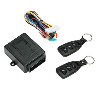 Imagem de Acouto Universal de Entrada Sem Chave para Carro, Fechadura de Porta de Carro Com Controle Remoto Com Botão de Liberação do Porta-malas e Alerta Piscante, para Todos Os Tipos de