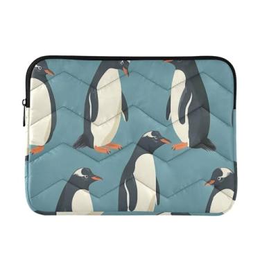 Imagem de Penguin Capa fina e leve para laptop, bolsa de transporte durável para tablet de viagem, bolsa masculina para laptop, de 13 a 14 polegadas