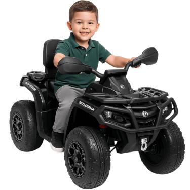 Imagem de Quadriciclo Elétrico Bang Toys Can-Am Outlander Preto 24V