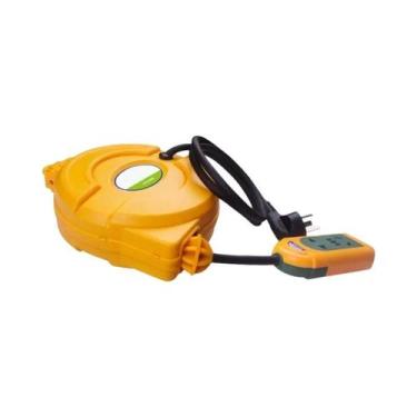 Imagem de Carretel De Cabo Elétrico Retrátil Automático De 3000W, 5M, Tambor De 