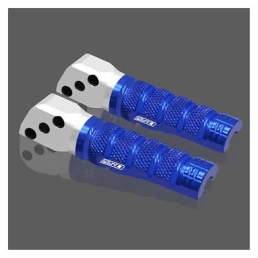 Imagem de Anti-derrapante Apoio para os pés traseiro footpeg para z900 z900rs z650 2017-22 23 2024 pedais de pé do passageiro z900 z900rs z650(Blue 650)