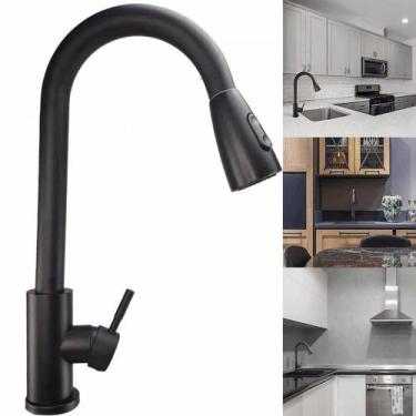Imagem de Torneira Gourmet Monocomando Com Extensor Misturador Ducha Luxo Modern