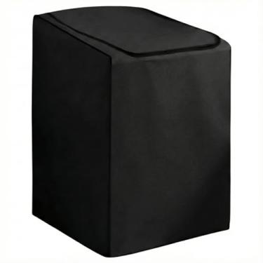Imagem de Capa para Máquina de Lavar com Ziper - Proteção Impermeável, Compatível com Diversos Modelos e Marcas (Preto, M)