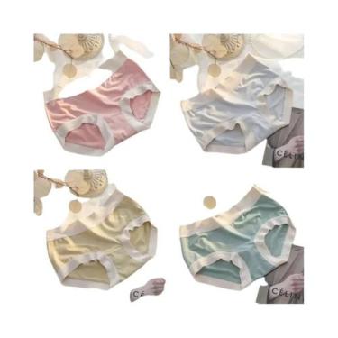 Imagem de Conjunto De Calcinhas Femininas Em Modal Confortáveis Sem Costura Ling