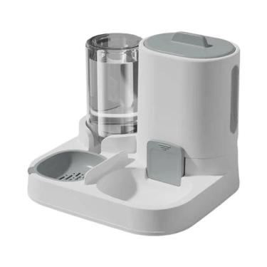 Imagem de Comedouro E Bebedouro Para Animais De Estimação De Grande Capacidade, 