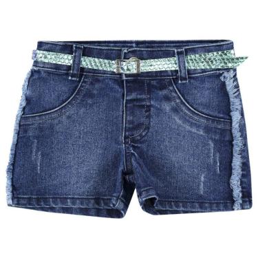 Imagem de Shorts Look Jeans c/ Cinto Jeans - 03 - UNICA-Unissex