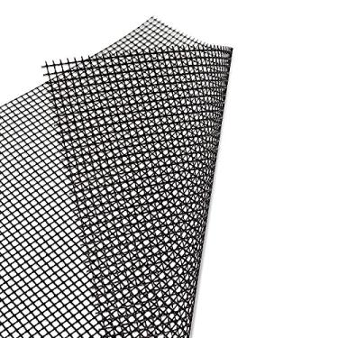 Imagem de U5GAAALPPQ9 Tapete antiaderente em forma de grade para churrasco, forro, forro, peixe, vegetais, defumador, acessórios de cozinha