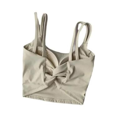 Imagem de Sutiã Esportivo Feminino Push up Para Fitness, Yoga, Top De Academia C