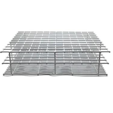 Imagem de Estante de Arame Revestido em PVC para Tubos de 21mm com 100 Furos (RI