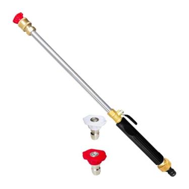 Imagem de Whtkoph Lanças de Lavadora de Alta Pressão, Bico Universal Ajustável, Bico Multifuncional para Mangueira de Jato de água para Janelas.