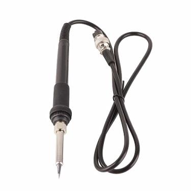 Imagem de Garosa Cabo de Ferro de Solda Com Temperatura Ajustável, Construção Em Cobre e Silicone, Punho Ergonômico, Compatível Com Estações de Solda de 50 W para Reparo de Eletrônicos