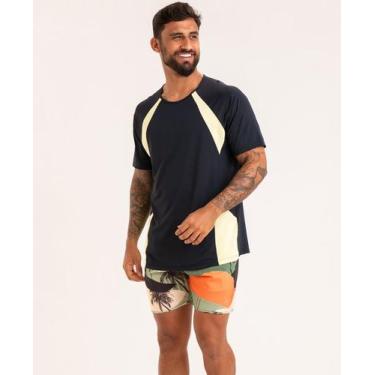 Imagem de T-shirt Dry Fit Recortes - APNEIA, Preto, G