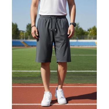 Imagem de Lançamento Bermuda Esporte Plussize Dryfit Seda Fria Premium - SEM MAR