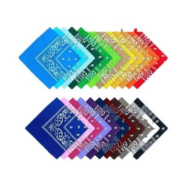 Imagem de Bandana Unissex Para Cabelo, Lenço Para Pulso, Lenço Para Esportes, Co