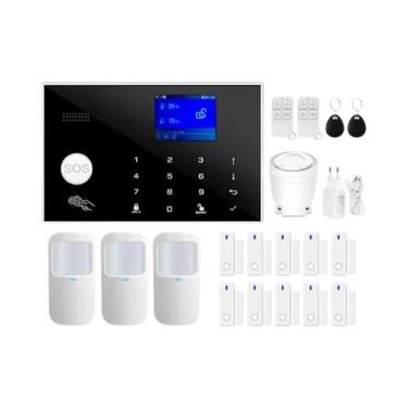 Imagem de Kit De Sistema De Alarme Sem Fio Para Casa Inteligente Com Sensor De M