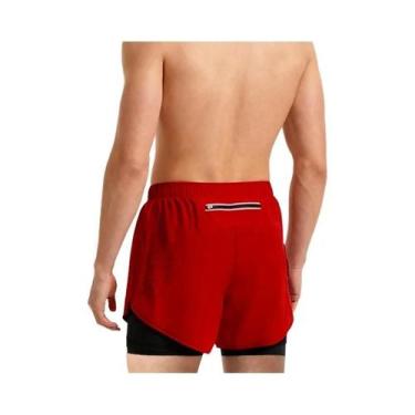 Imagem de Shorts De Treino Masculinos 2 Em 1 De Secagem Rápida Para Corrida E Mu