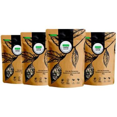 Imagem de Kit 4 pct Chá de Panacéia - Solanum Cernuum Vell. - 50g - Rocha Saúde