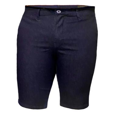 Imagem de Bermuda Jeans Escuro Ogochi Essencial Color-Masculino