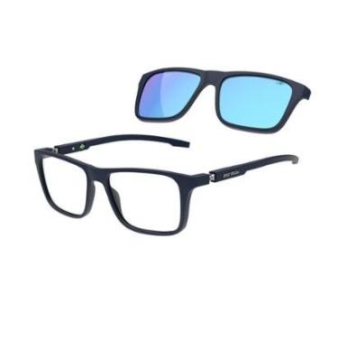 Imagem de Armação de Óculos Mormaii Swap 8 M6200k3355 Azul Fosco cat1-Masculino