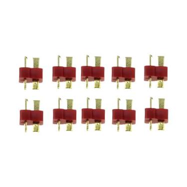 Imagem de Conectores Deans T Plug Masculino E Feminino Para Bateria LiPo RC, Kit