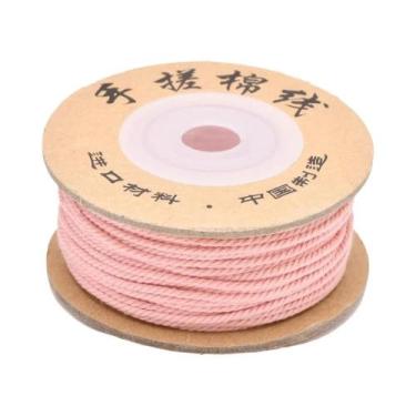 Imagem de Corda De Algodão Trançada De 3 Fios Para Macramê, Fio Para Miçangas, C