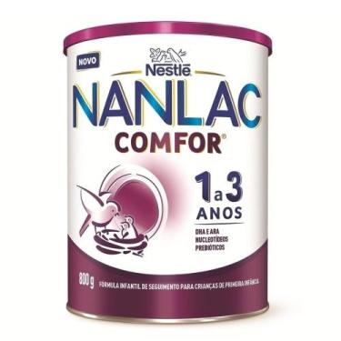 Imagem de Fórmula Infantil Nanlac Comfor Lata 800g de 1 a 3 Anos - Nestlé