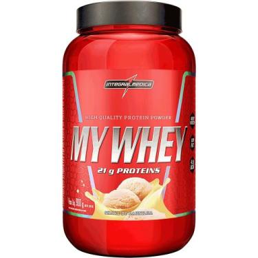 Imagem de Whey Protein Integralmedica My Whey 900g Pote, Baunilha, 900g