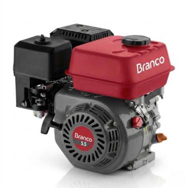 Imagem de Motor à Gasolina Estacionário 4t 5,5cv B4t-5.5h - Branco Motores, VERM