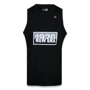 Imagem de REGATA MASCULINA NEW ERA 19TWENTY NEV20REG012 PRETA-Masculino