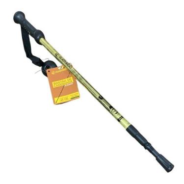 Imagem de Bastão Caminhada Trilha Anti-shock - Amarelo - NAUTIKA