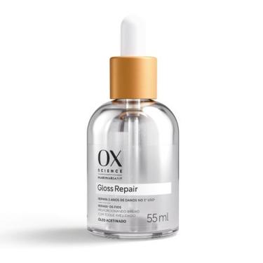 Imagem de Óleo Acetinado Ox Science Gloss Repair 55ml - OX COSMÉTICOS