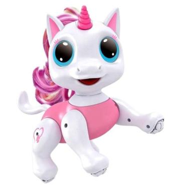 Imagem de Robô Pet Interativo Infantil com Controle Remoto Anda Toca Música Luze