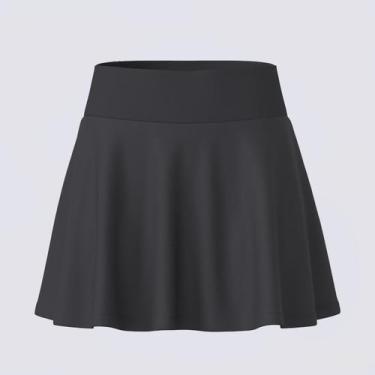 Imagem de Shorts Saia Fila Life Feminino Preto, M