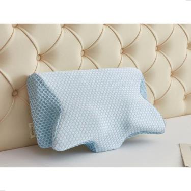 Imagem de Travesseiro Cervical da Nasa Sonare Ice Frio Refrescante Antialérgico 