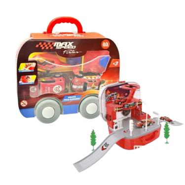 Imagem de Kit MALETA MAXSPEED  Pista Bombeiro Ark Toys