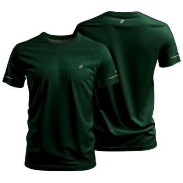 Imagem de Camiseta Masculina Dry Fit Esportiva para Corrida e Treino  Leve, Resp