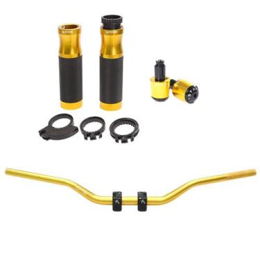 Imagem de Kit Manopla Peso Guidão Lander Crosser Xtz Xre Bros Falcon Tornado - S