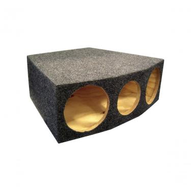Imagem de Caixa Vazia para Som Automotivo Caixaria Cornetas E1 Tweeter Trapezoidal para 2 Corneta...