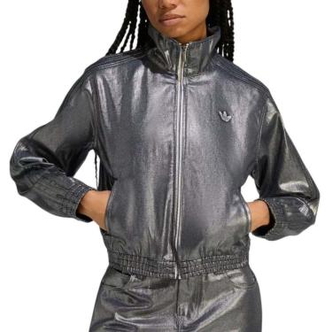 Imagem de Jaqueta Adidas Jeans Firebird Silver Metalic-Feminino