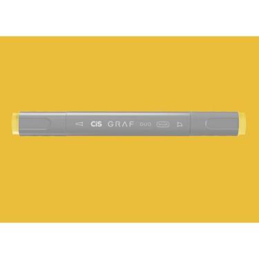Imagem de Marcador Cis Graf Duo Brush - avulso, 44 - Fresh Yellow