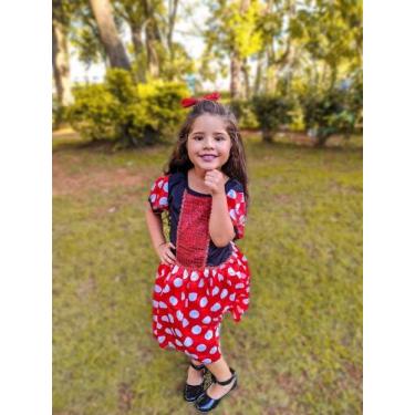 Imagem de Fantasia Infantil Vestido Minnie - Kids, Minnie, 1/2 anos
