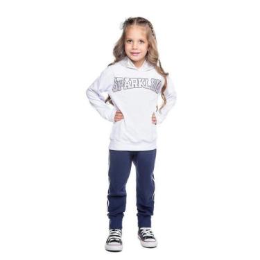 Imagem de Conjunto Moletom com Brilho Infantil Feminino Have Fun 25169, Pink, Pr