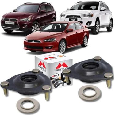 Imagem de Par coxim c/rol amortecedor outlander asx lancer 2007 a 2020 - Mobensa