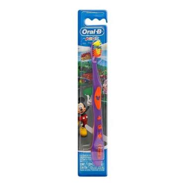 Imagem de Escova de Dente Infantil Mickey Cerdas Macias Oral-B - Oral B